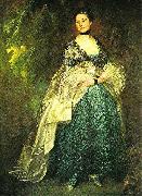 Thomas Gainsborough lady getrude alston Sweden oil painting artist
